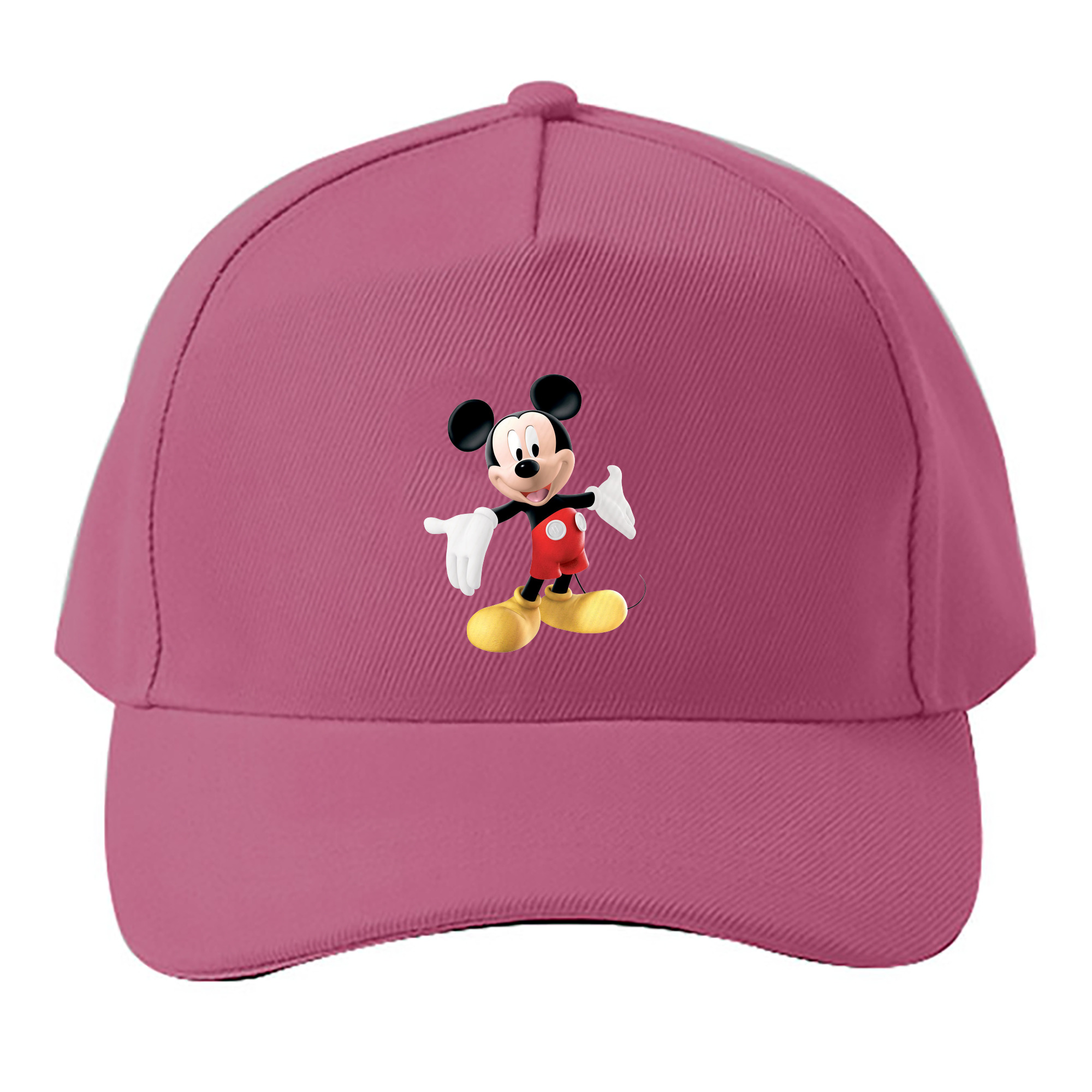 （画像用） ミッキーマウス Mickey Mouse ベースボールキャップ 綿100％ 男女兼用 帽子 スポーツ